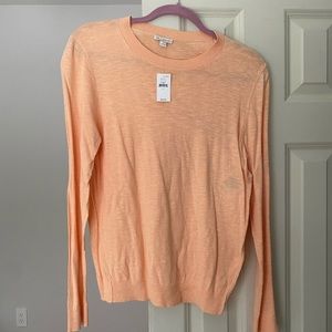 NWT GAP Peach Lightweight Sweater - Large